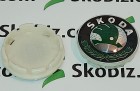 Ковпачок диска 56мм Skoda зелений