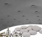 Крепление потолка с саморезом светлосерое 1 шт